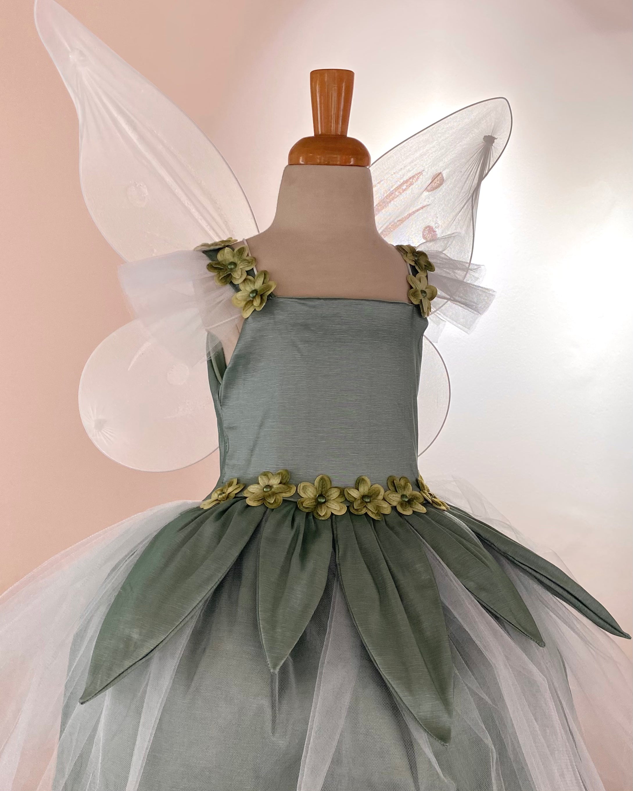 Vestido de Hada para Niñas - Campanita