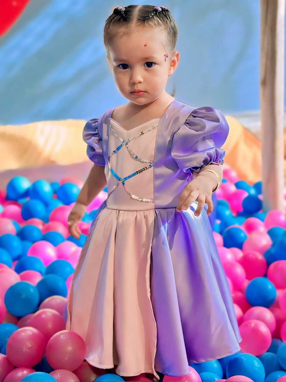 Vestido Rapunzel para Niñas
