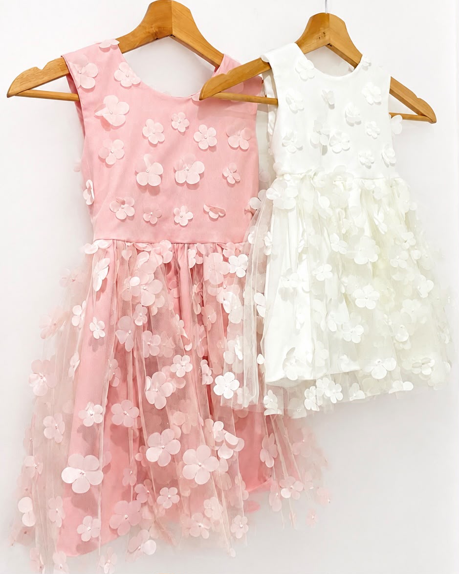 Vestido Maeve 2.0 Rosa para Niñas